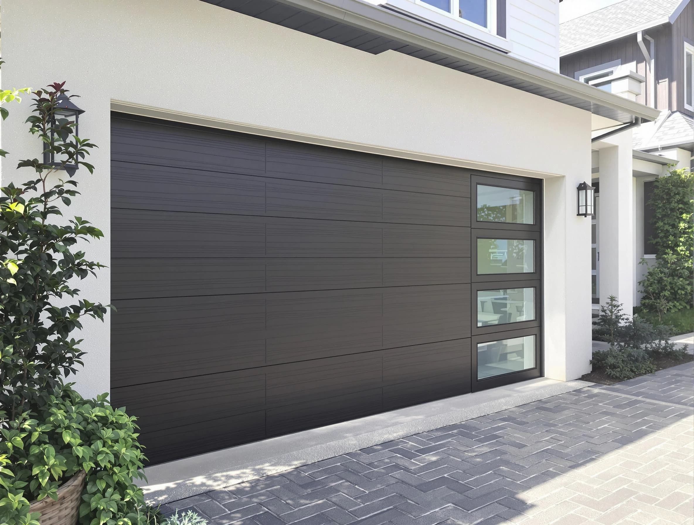 Custom garage door installation by New Kensington Garage Door Repair in New Kensington