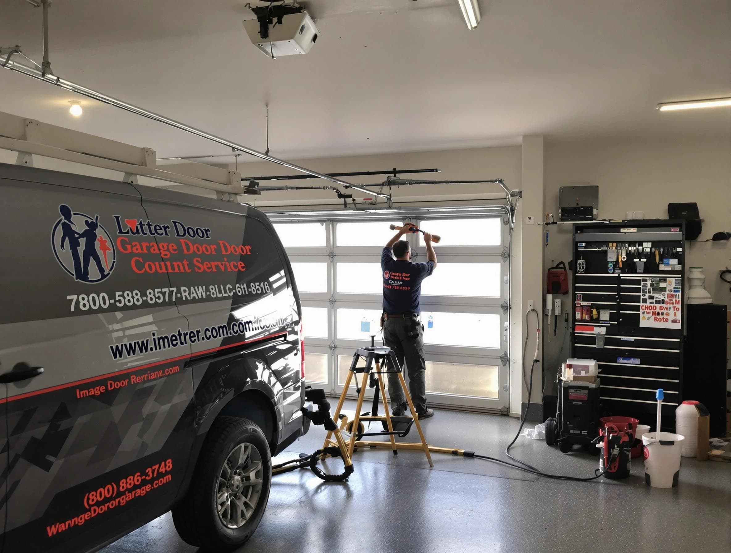 New Kensington Garage Door Repair rapid response team performing same-day repair in New Kensington