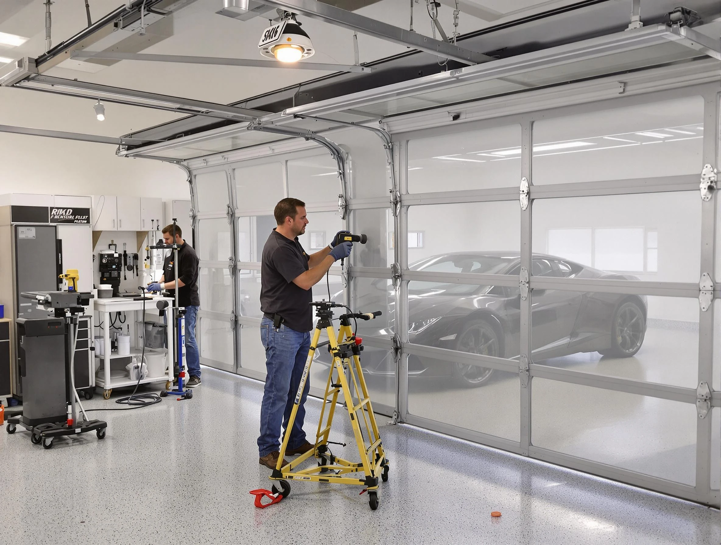 Garage Door Dents Repair in New Kensington