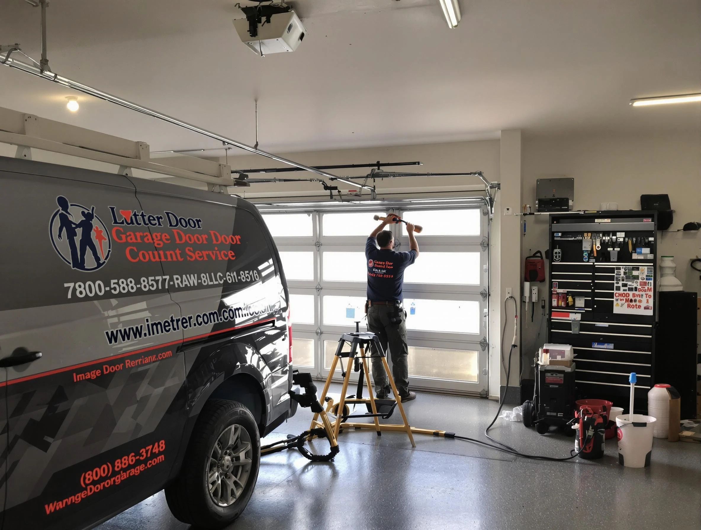 New Kensington Garage Door Repair rapid response team performing same-day repair in New Kensington